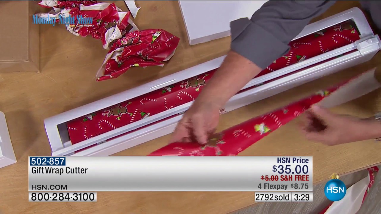 HSN Gift Wrap cutter Henry Habra YouTube