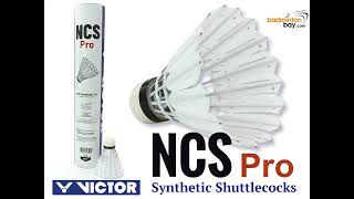 VICTOR NCS PRO New CarbonSonic Badminton Shuttlecocks Synthetic Feather