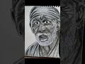 Sai baba🙏🏻#pencildrawing#charcoal#sketching#saibaba#saidham#charcoaldrawing#photoediting#shortvideo