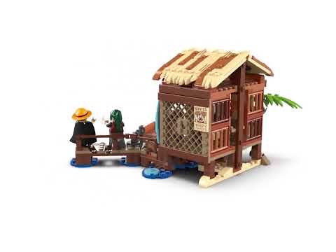 Miniatura del video del prodotto LEGO - ONE PIECE La capanna del Villaggio Foosha 75636