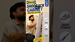 IKEA Shoorack installation 🔥#DIY #Shoorack #Installation #HomeDecor #Indian#DIYIndia #HomeSetup