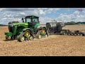 JOHN DEERE 8RX 370 Tractor &amp; FENDT Momentum 31 Corn Planter