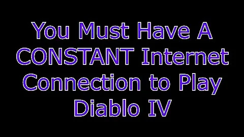 Bude Diablo 4 možné hrát offline?