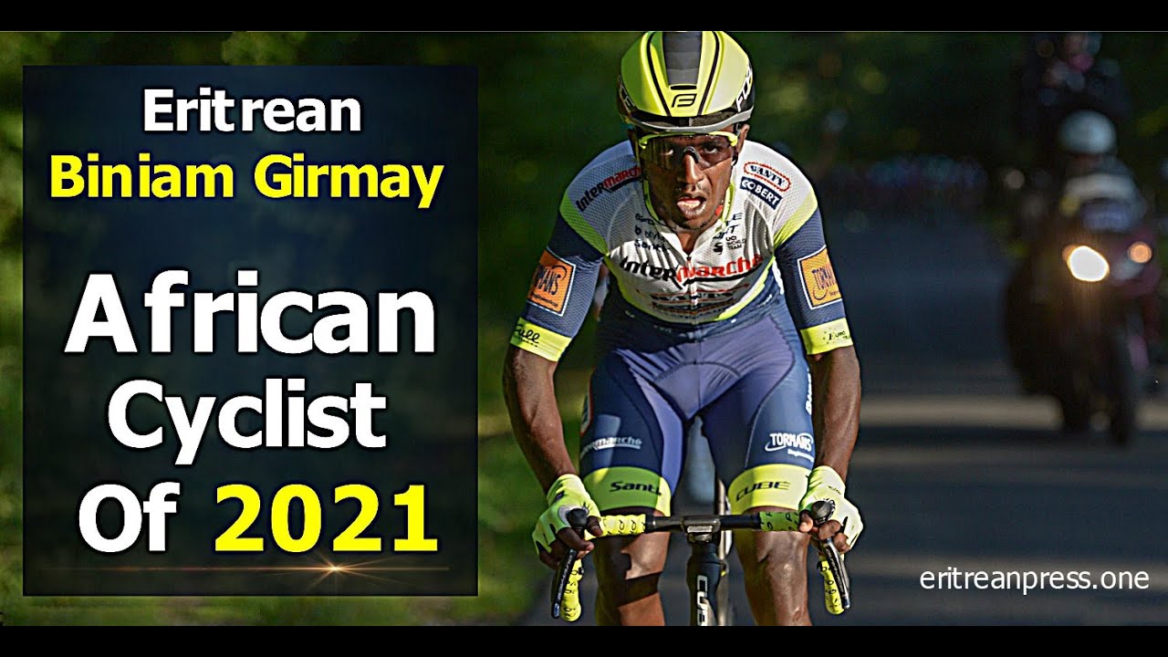 History-Maker: Biniam Ghirmay elected as African Cyclist for 2021 - YouTube
