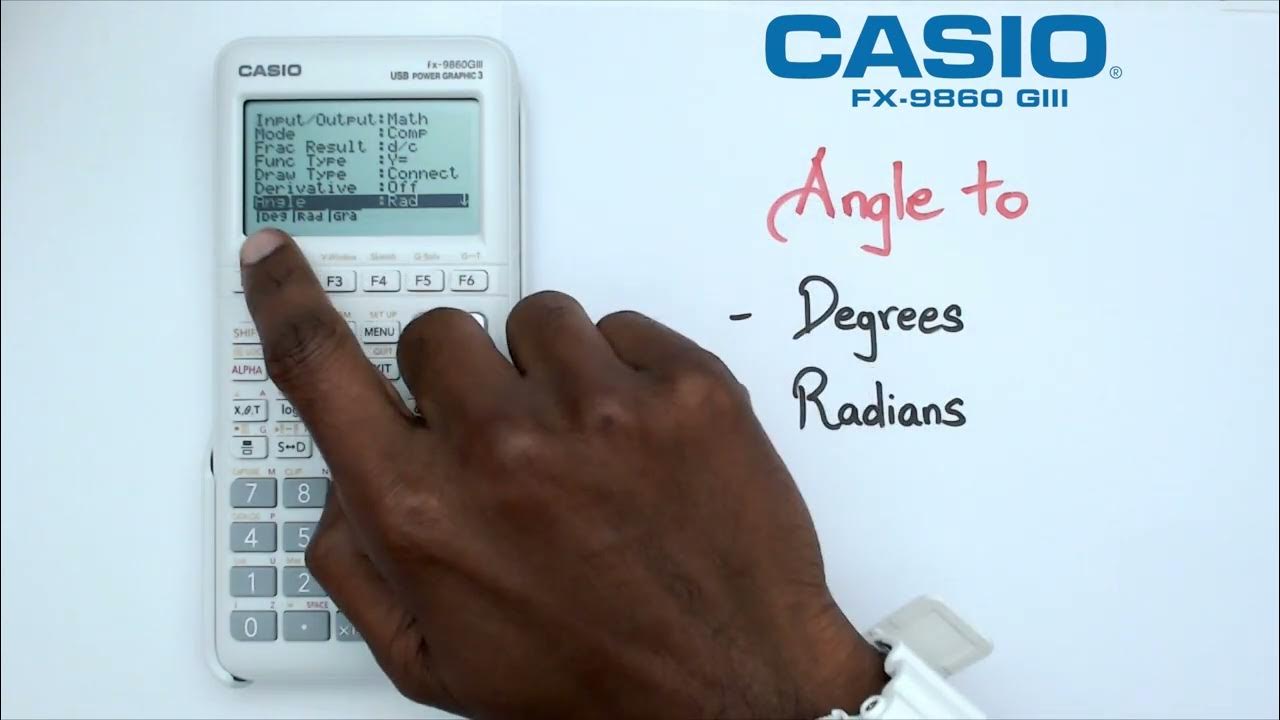 how-to-change-angle-to-degrees-or-radians-on-the-casio-fx-9860-giii
