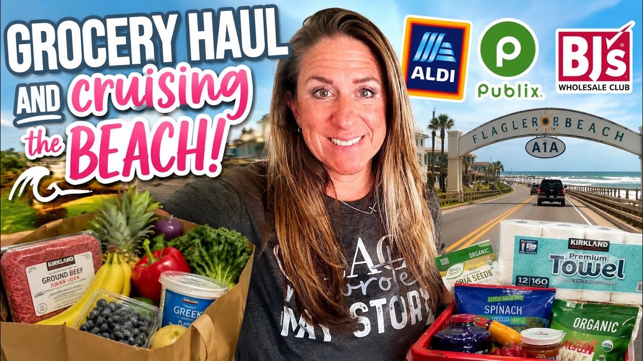 GROCERY HAUL VIDEO | CINCOM AIR COMPRESSION RECOVERY SYSTEM | CRUISING THE BEACH