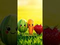 Happy Tiny Fruits / Vegetables / Puppy / Kitten Dancing