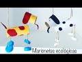 Marionetas con material reciclado || Manualidad infantil DIY || Juguete casero fácil de hacer