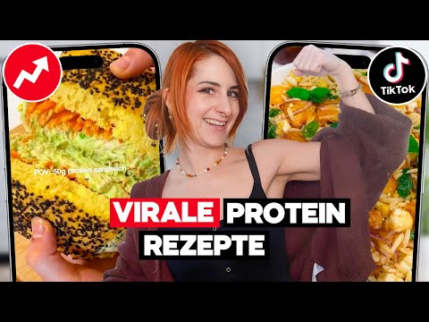 Ich teste virale HIGH PROTEIN Rezepte von TikTok 2026