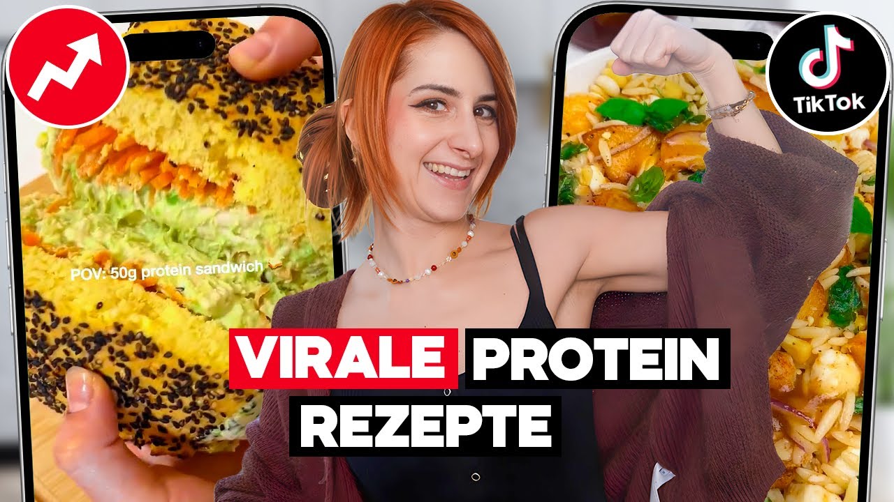 Ich teste virale HIGH PROTEIN Rezepte von TikTok 2026