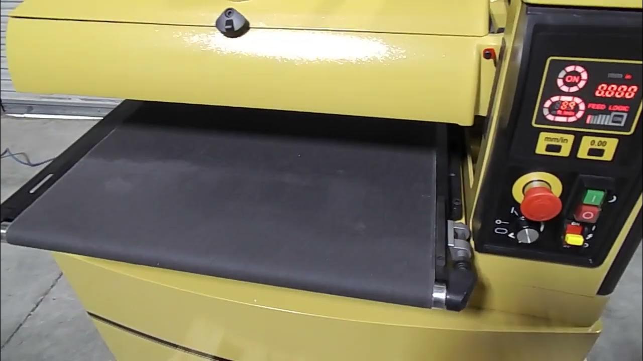 Powermatic Drum Sander PM7238 YouTube