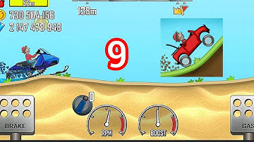 Hill Climb Racing - Gameplay Walkthrough Part 9  -  All Vehicle Unlock (iOS, Android)