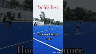 Yo-Yo Test দিলাম! Kolkata Exam Day Vlog 🎯 | Hockey Umpire Test#shorts