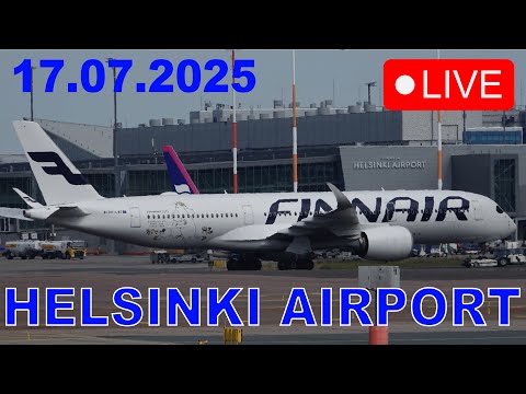 馃敶 LIVE Helsinki Airport Plane Spotting (EFHK/HEL)