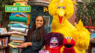 elmo and big bird find the missing book with ava duvernay sesame street season 53
