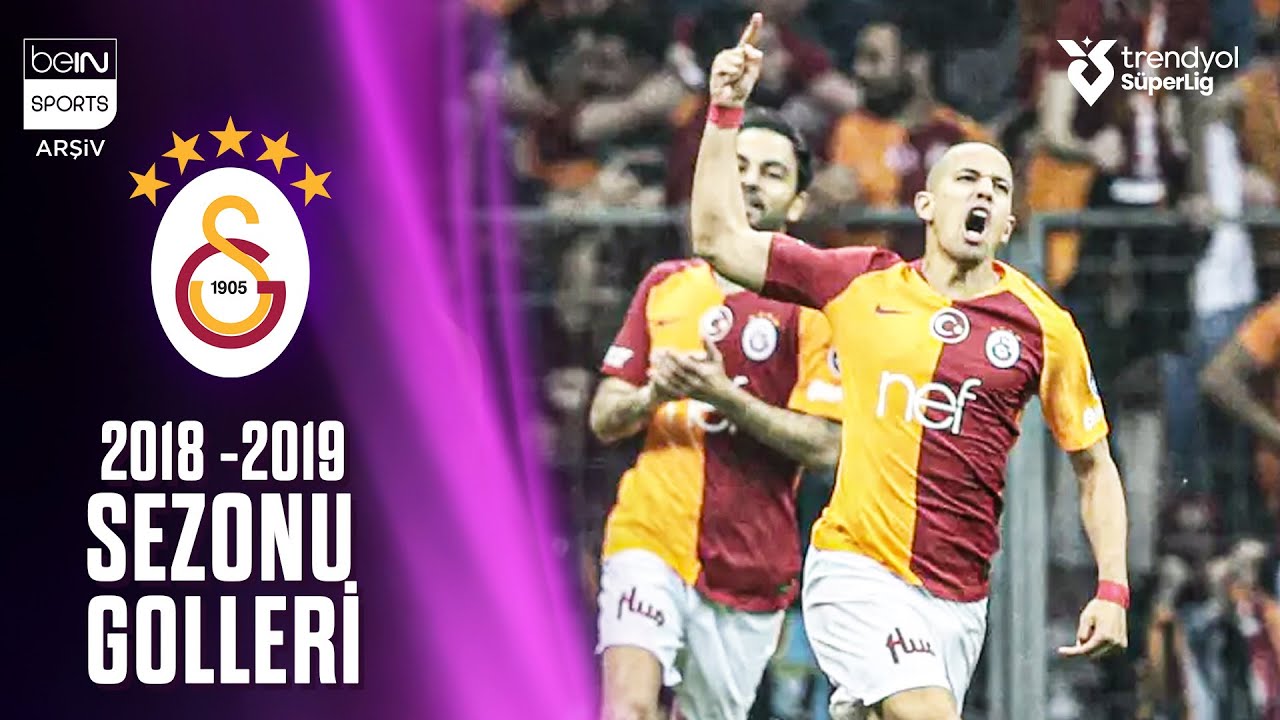 Galatasaray'ın 2018/2019 Sezonu Tüm Golleri | Trendyol Süper Lig