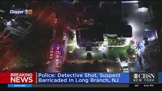 Police: Detective Shot, Suspect Barricaded In Long Branch, NJ