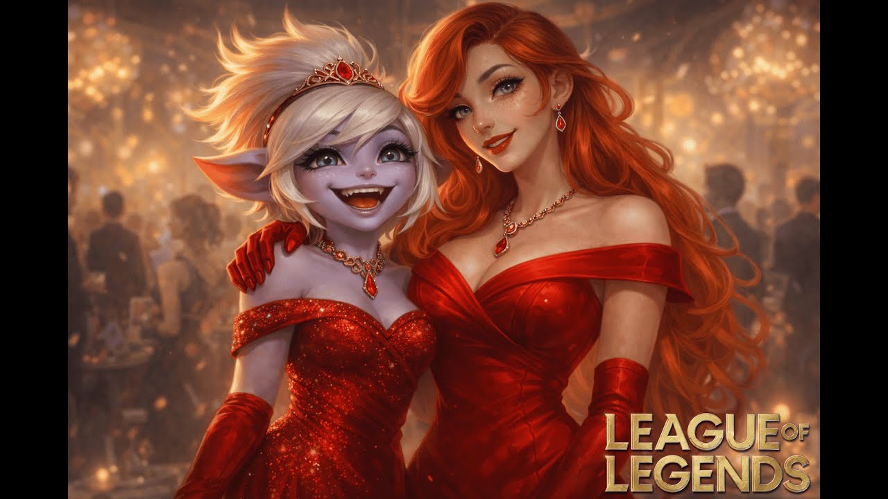 FHD｜60FPS｜VICTORY｜League of Legends｜Tristana and Miss Fortune VS Teemo and Mel