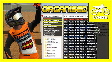 How to Organise/Create Track Lists in MX Bikes (Tutorial)