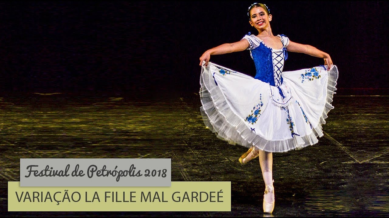 1° Lugar no Festival: La Fille Mal Gardeé com Bebel Martins