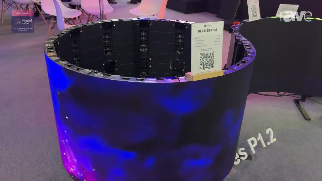 ISE 2026: LP Display Presents FLEX Series P1.2 MIP for Control Rooms or Lobbies
