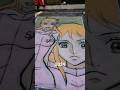 Amazing Chalk Arts at Session Road 2024! #chalkart #anime #sessionroad #shorts