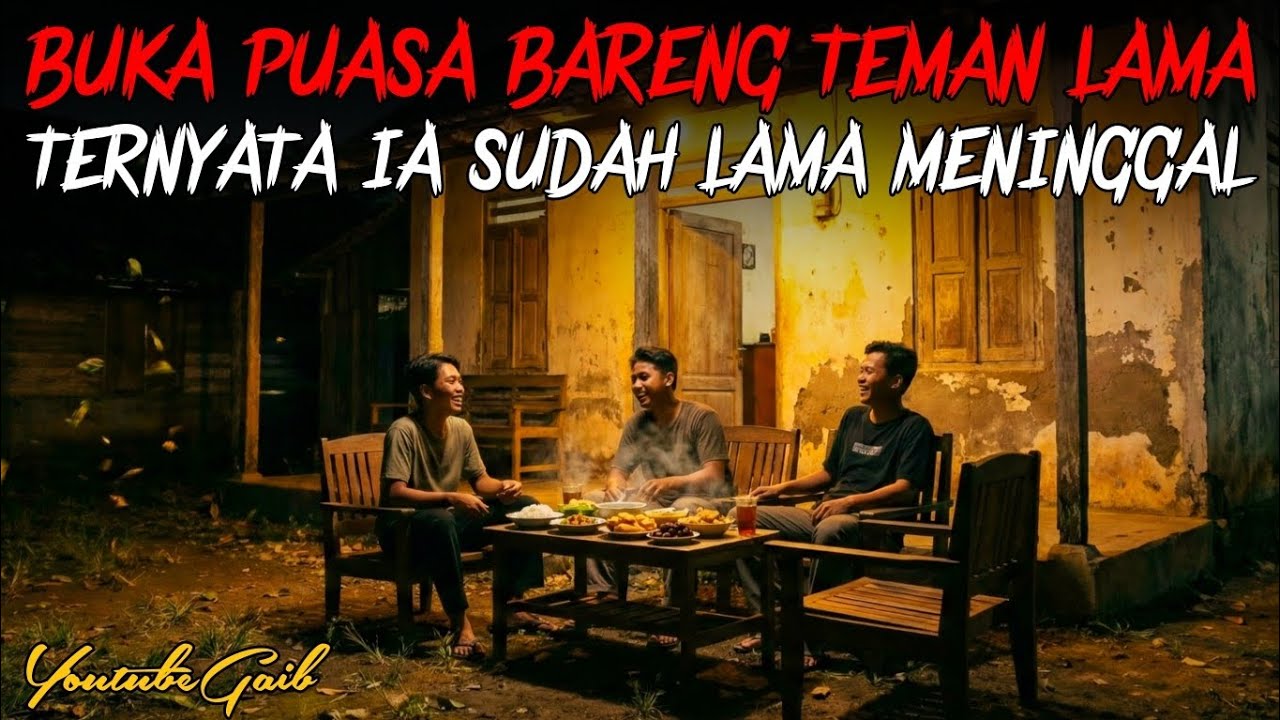 DIUNDANG BUKA BERSAMA BULAN PUASA OLEH TEMAN LAMA TERNYATA IA SUDAH 7 TAHUN LALU MENINGGAL