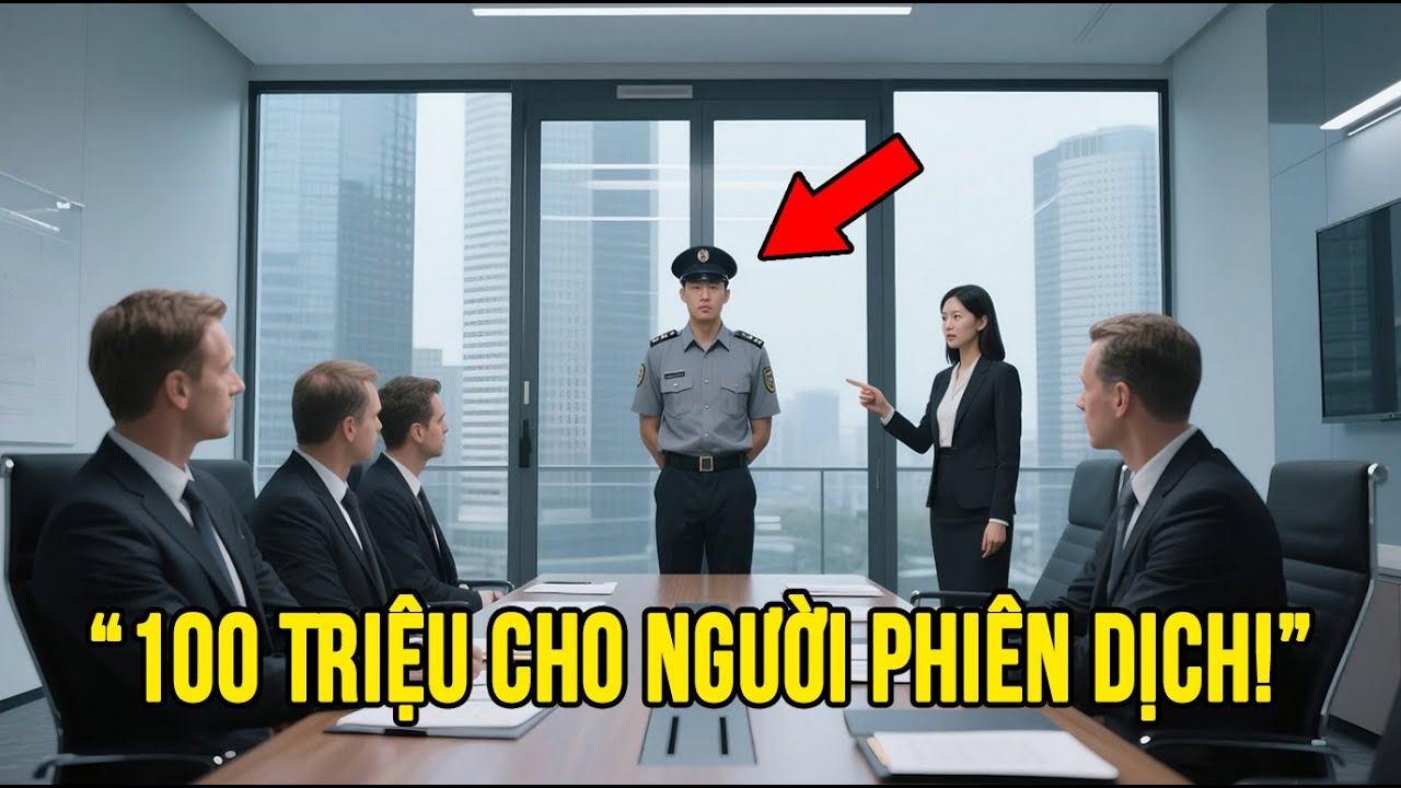 “100 Triệu Cho Người Phiên Dịch” – Anh Bảo Vệ Nhận Thách Thức Từ Nữ CEO Và Kết Cục Sốc!
