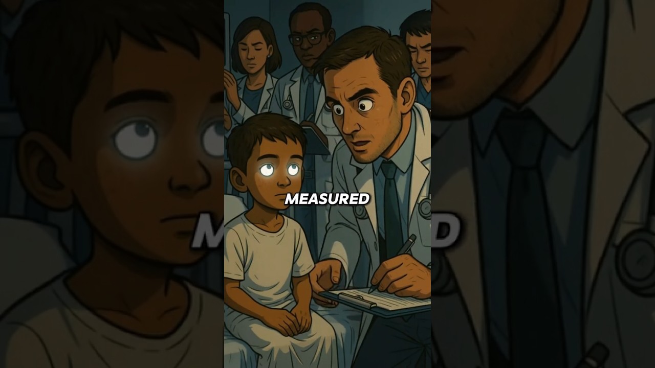 He was born without a shadow 