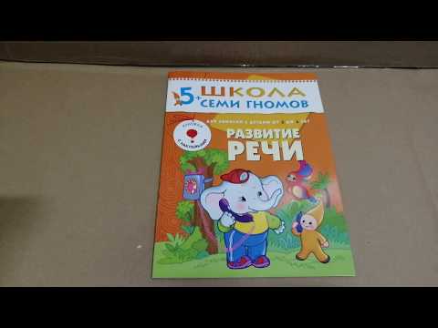 Школы Семи Гномов от 5 до 6 лет Развитие речи Мозаика синтез