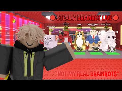 #shorts #short 🔴STEAL A BRAINROT TRADING LIVE🔴 #stealabrainrot