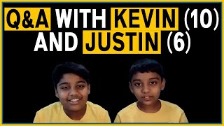 Mohnish Pabrai's Podcast with Kevin (Age 10) and Justin (Age 6) on September 24, 2024