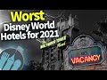 The Worst Disney World Hotels for 2021!