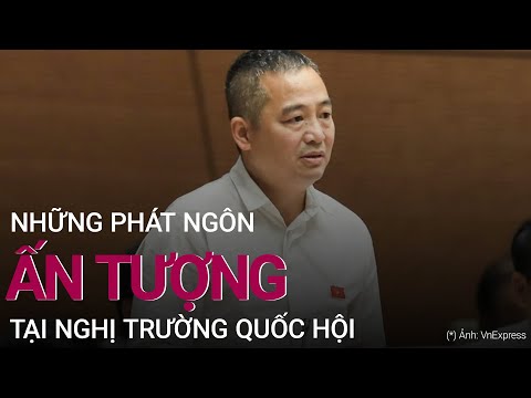 Đoàn Đại Biểu Quốc Hội Hà Nội - Những phát ngôn ấn tượng của Đại biểu tại Nghị trường Quốc hội phiên ngày 1/6 | VTC Now