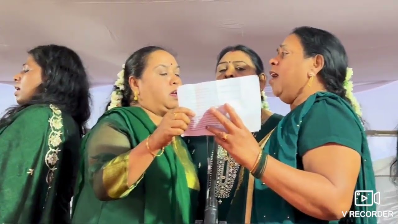 Tamil Choir group ST.Mary's Basilica Shivajinagara Bangalore