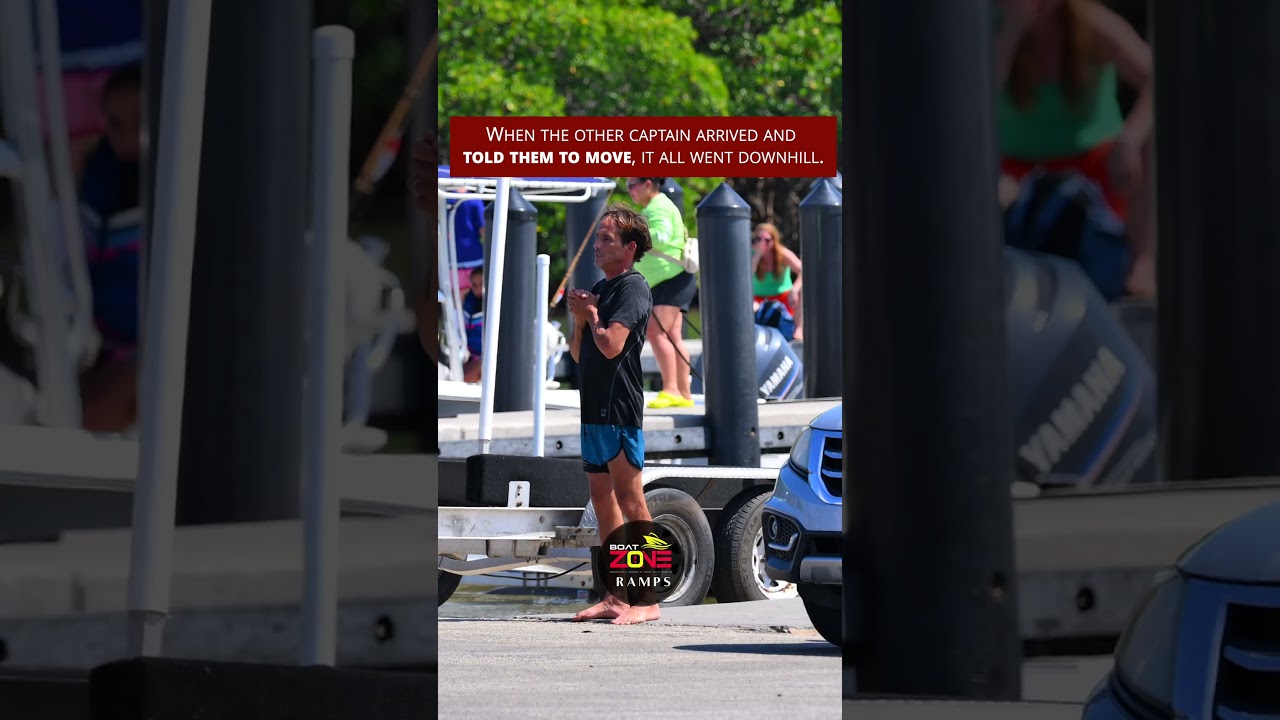 Heated FIGHT at the Miami ramp! Boat Zone
