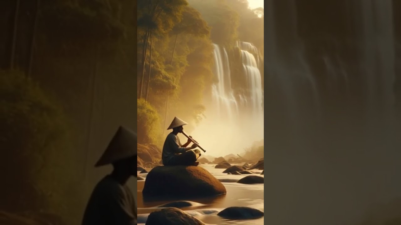 Whispers of the Wind: A Flute's Journey Through Twilight's Embrace