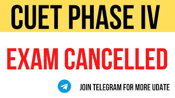 CUET EXAM CANCELLED : CUET 2022 LATEST UPDATES