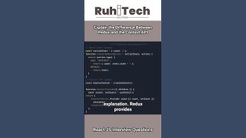 React JS Redux and context API  #reactjsinterviewquestions #reactjstutorial #reactjs #job #