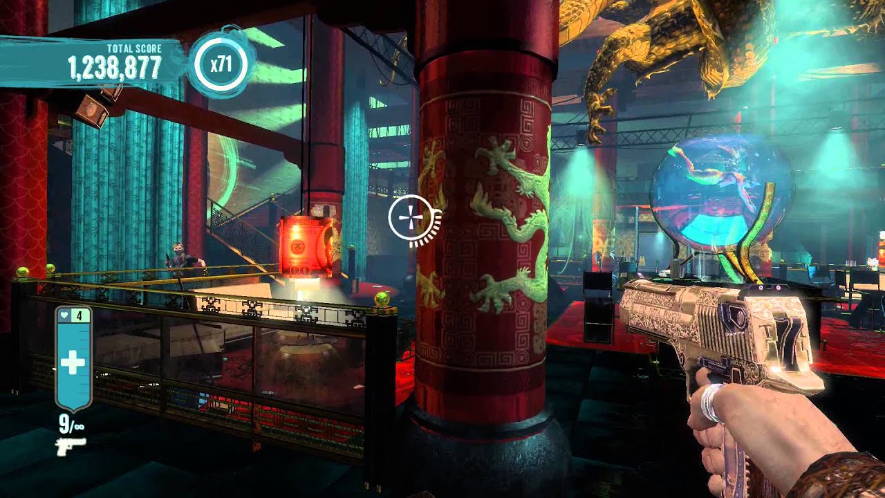 Blue Estate Xbox One Kinect gameplay Level 1 The Twin Dragons Part 1