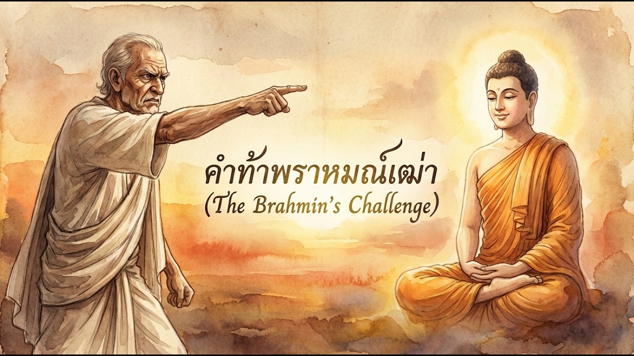 เมื่อพราหมณ์เฒ่าปะทะพุทธองค์: ใครคือ 'ผู้ใหญ่' ที่แท้จริง?