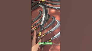 ❤️❤️QUẮM CÁN MUN NGẮN LƯỠI QUẮM LÀM CHUẨN THÉP NHÍP 100%