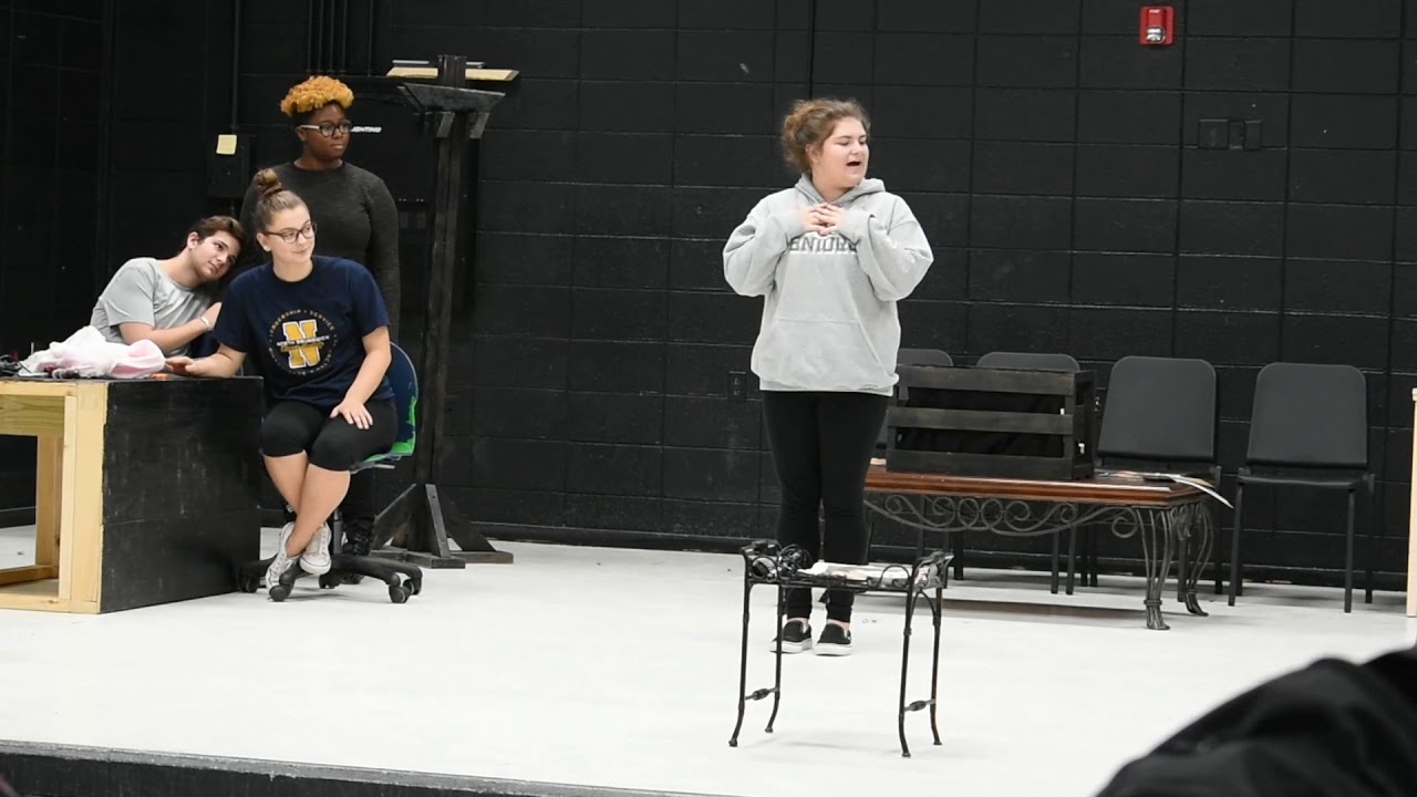 Steel Magnolias rehearsal at North Brunswick High School YouTube