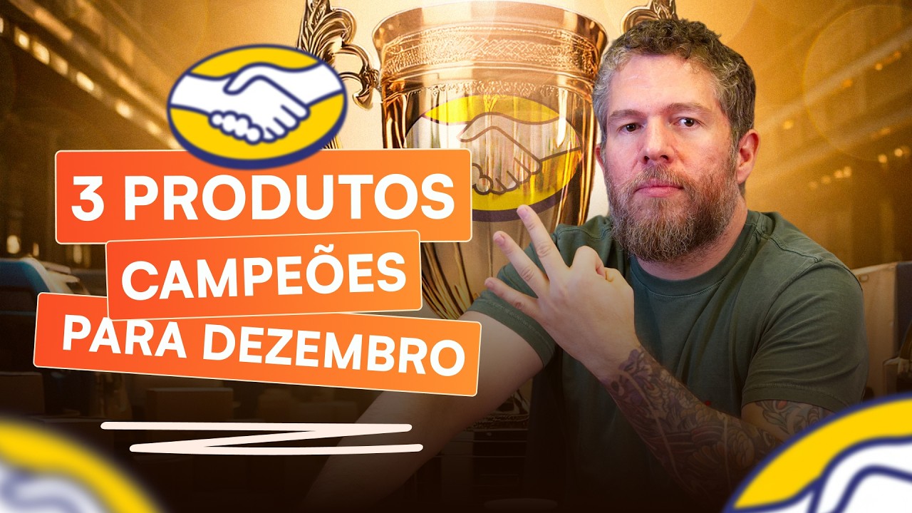 TOP 3 Produtos para vender no Mercado Livre nesse FINAL DE ANO - YouTube