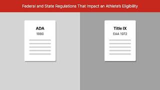 Sports Law | Eligibility Issues in Amateur Sports | Lesson 14 of 36