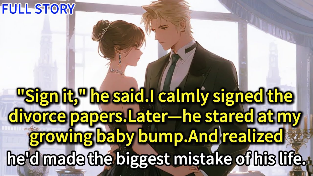 «Подпиши», — сказал он. Я спокойно подписала документы о разводе. Позже он уставился на мой расту...