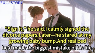 Download Lagu “Sign it,” he said.I calmly signed the divorce papers.Later—he stared at my growing baby bump.And... MP3