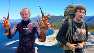 4 Days in Remote New Zealand Hunting, Lobster Diving and Cooking