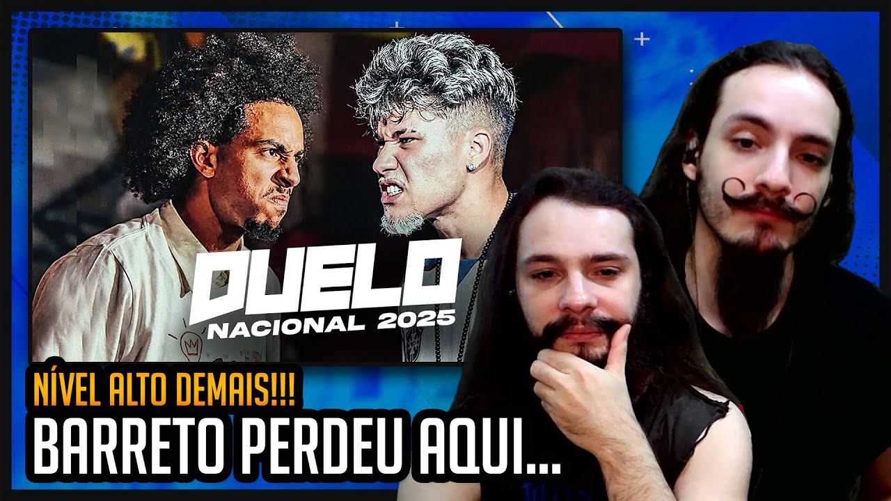 MÚSICOS REAGEM as MELHORES RIMAS do NACIONAL de 2025 | React batalha de ...