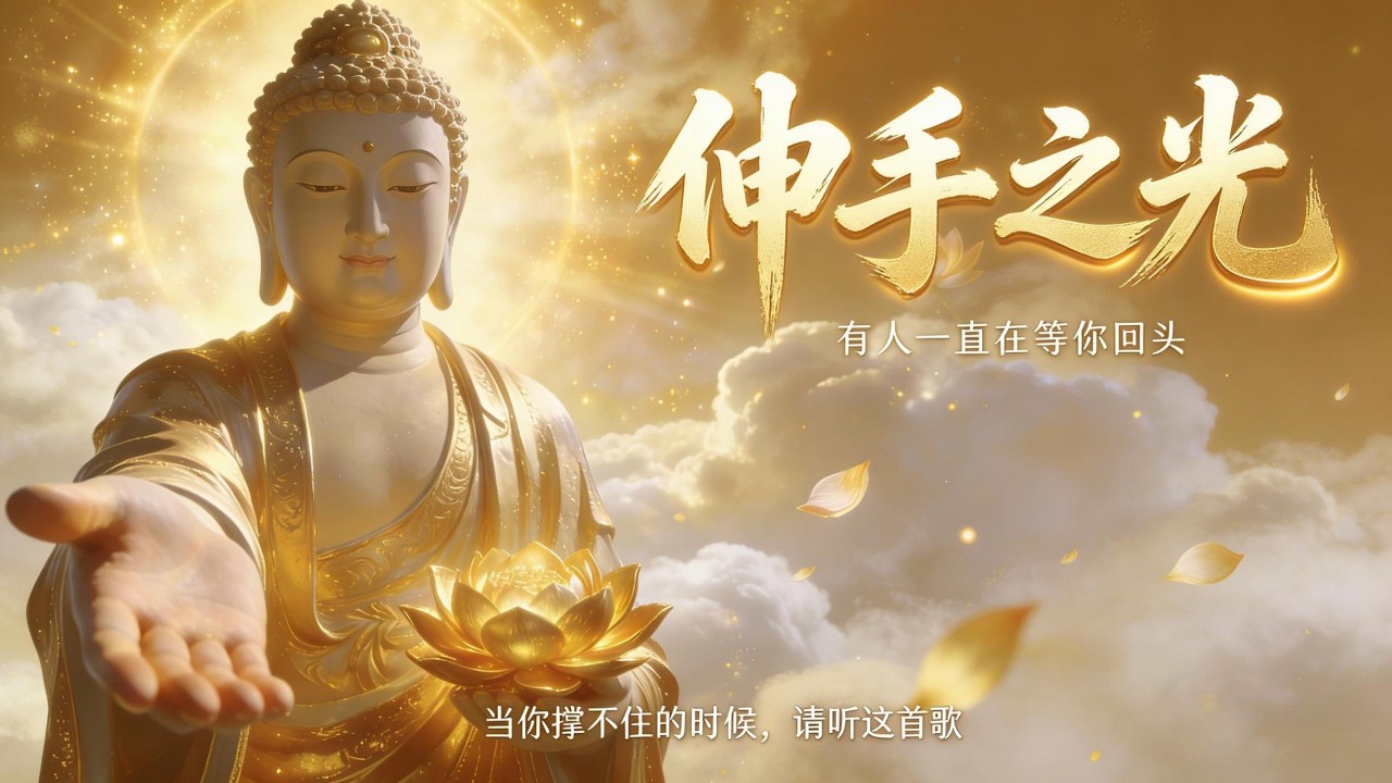 《伸手之光》有人一直在等你回頭｜最溫柔的佛系療癒歌